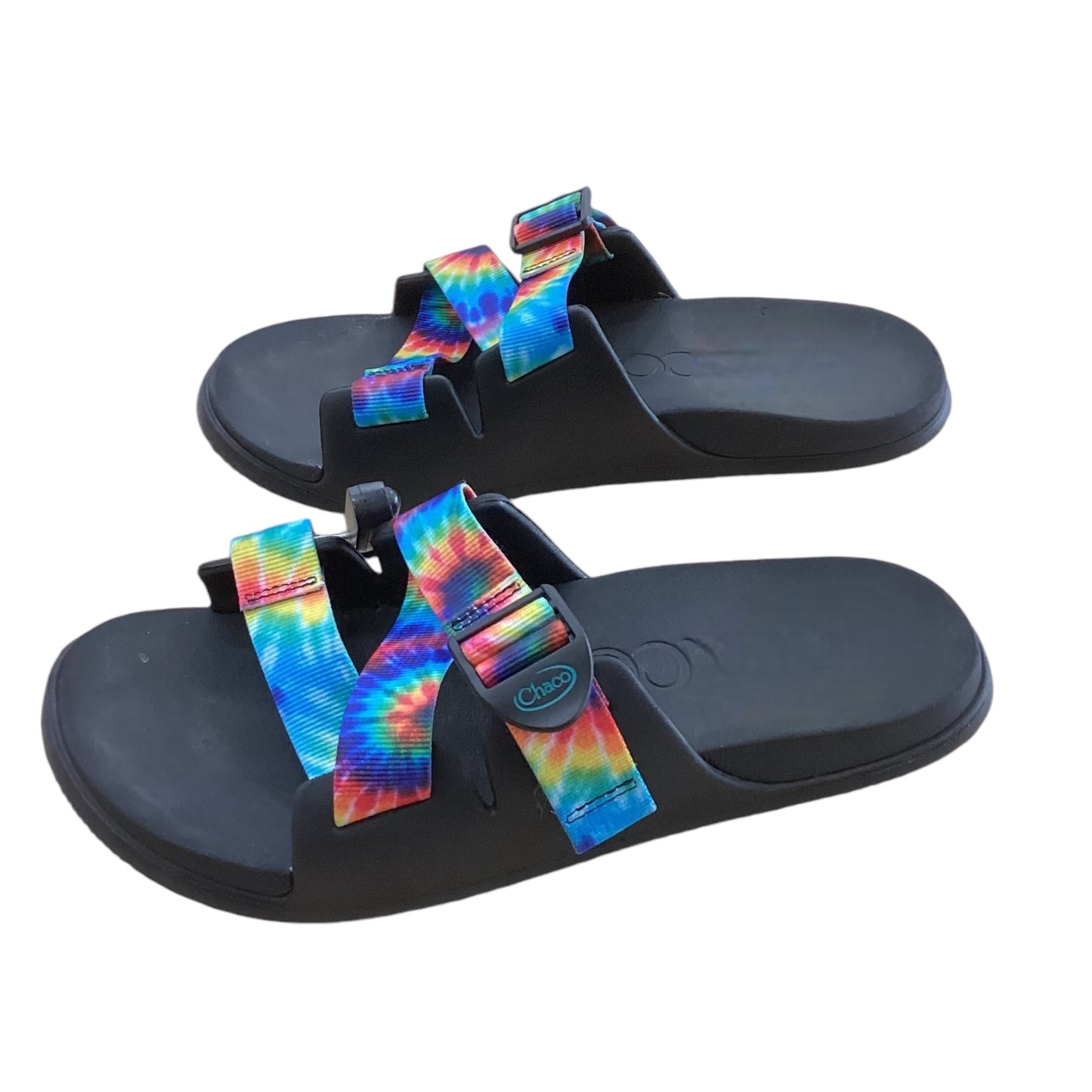 Sandals Designer By Chacos In Tie Dye Print, Size: 10