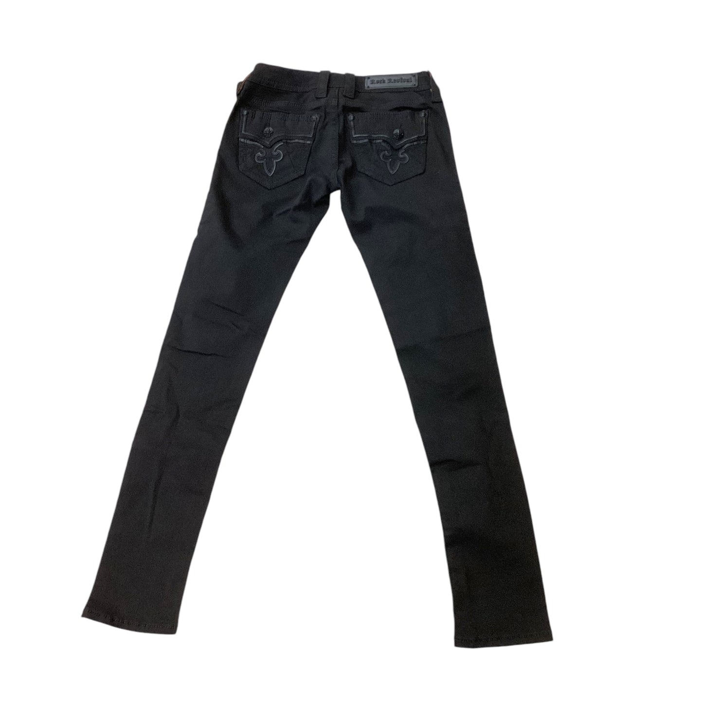 Jeans Designer By Rock Revival In Black, Size: 6