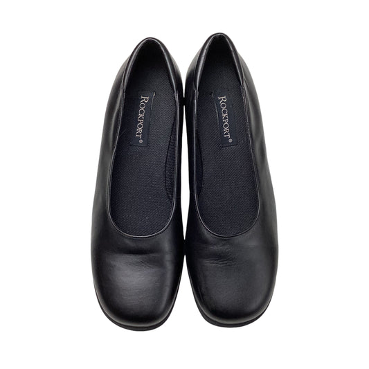 Shoes Flats By Rockport In Black, Size: 7.5