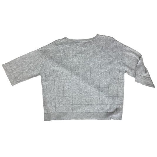 Sweater Designer By Lafayette 148 In Grey, Size: Xl