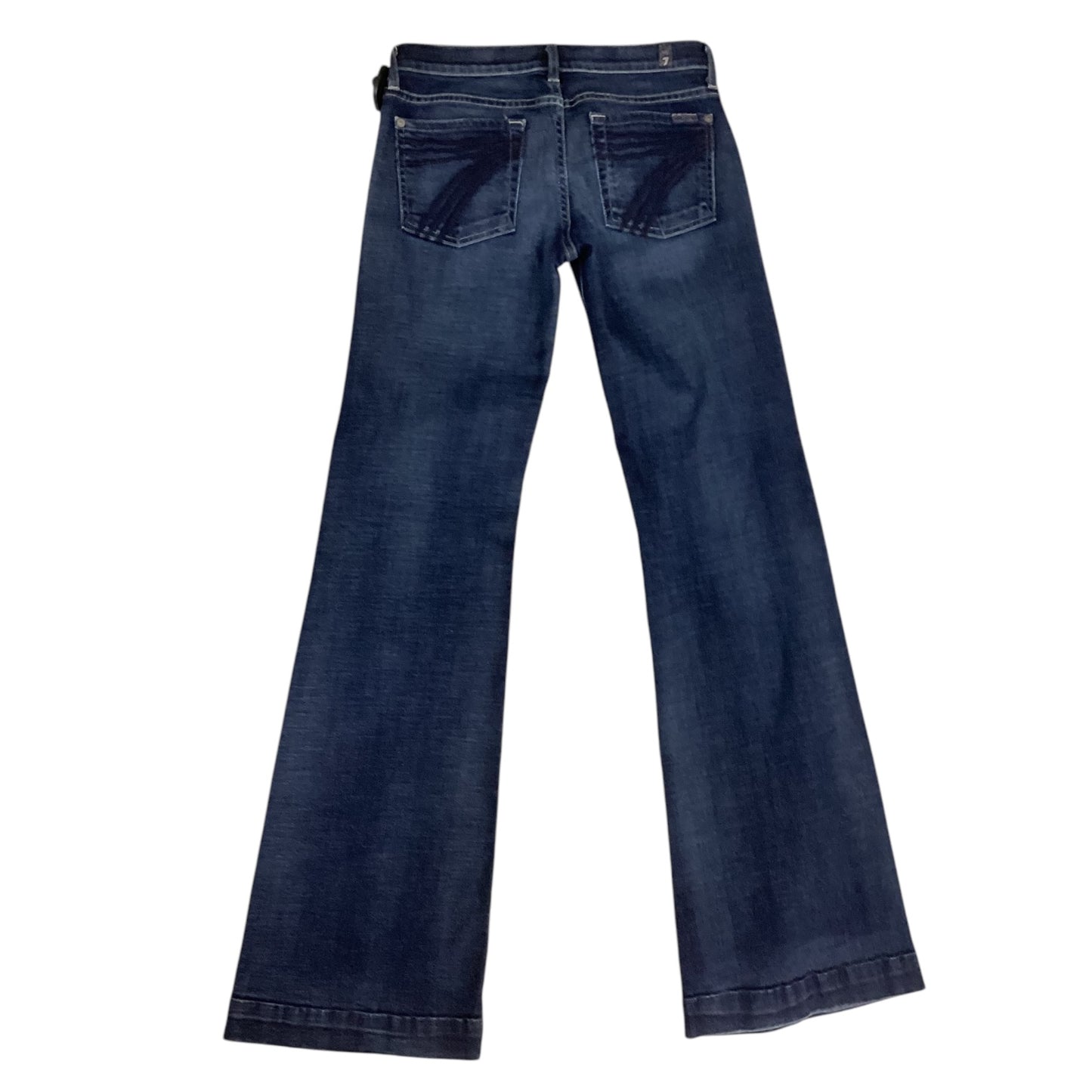 Jeans Designer By 7 For All Mankind In Blue Denim, Size: 4