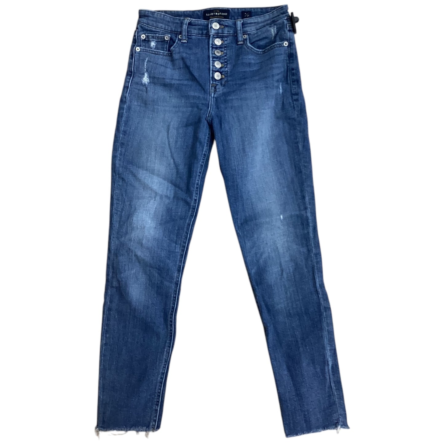 Jeans Designer By Lucky Brand In Blue Denim, Size: 4