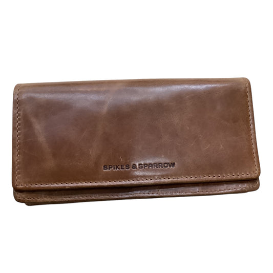 Wallet Leather By Clothes Mentor, Size: Medium