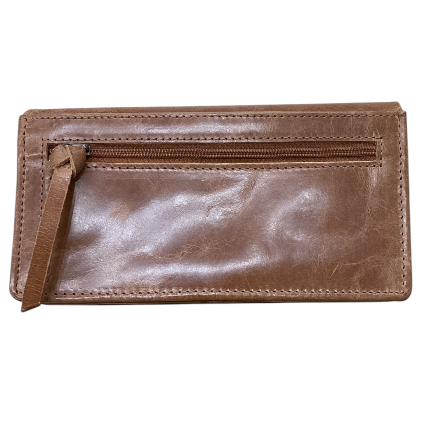 Wallet Leather By Clothes Mentor, Size: Medium