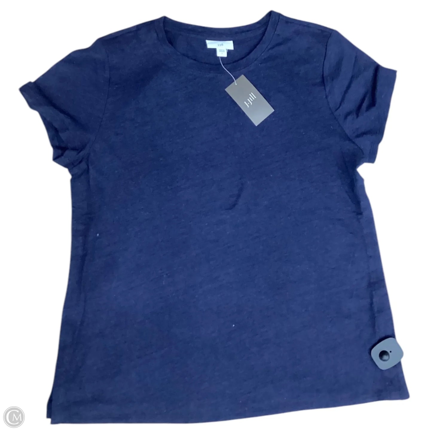 Top Short Sleeve By J. Jill In Navy, Size: S