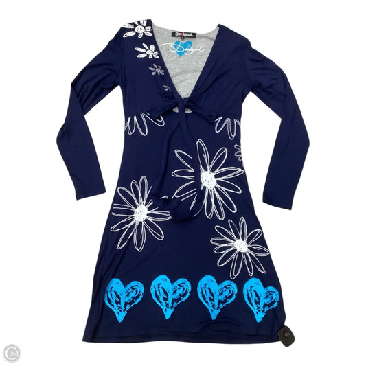 Dress Casual Short By Desigual In Navy, Size: S