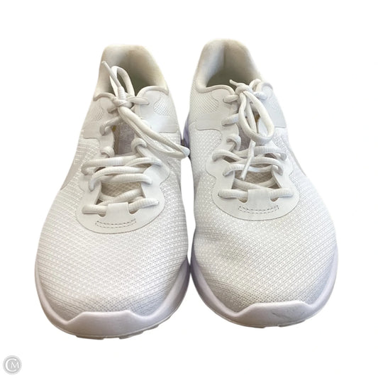 Shoes Athletic By Nike In White, Size: 9
