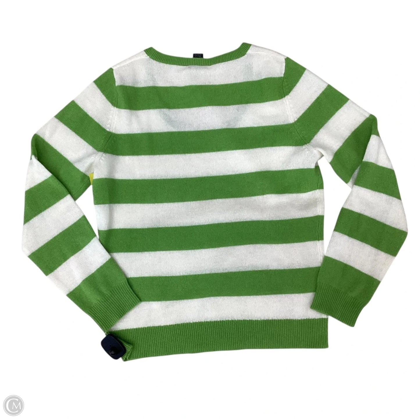 Sweater Cashmere By Clothes Mentor In Striped Pattern, Size: M