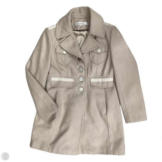 Coat Peacoat By Kenneth Cole In Tan, Size: 10p