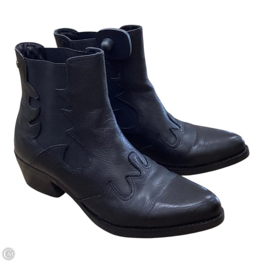 Boots Western By Clothes Mentor In Black, Size: 10