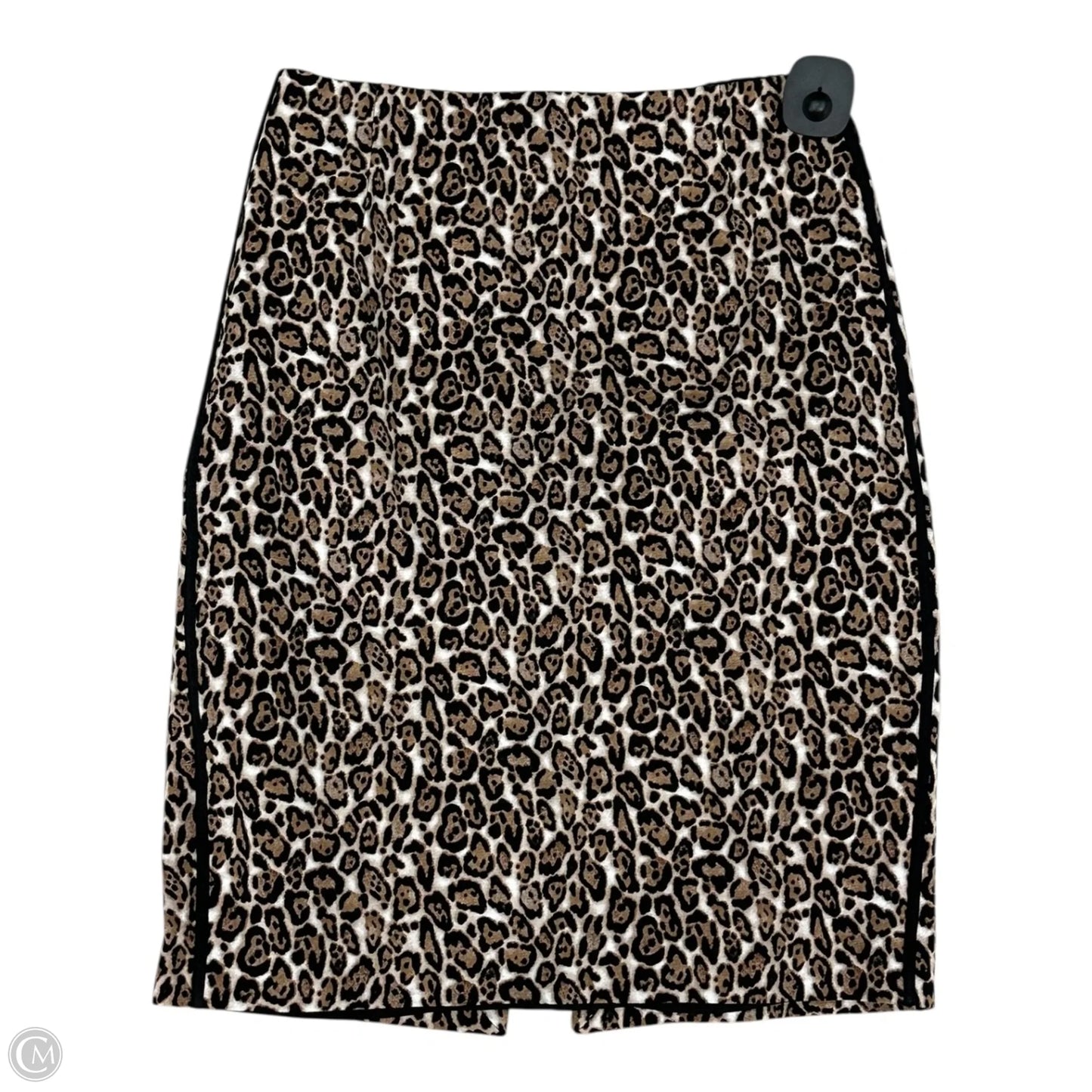 Skirt Midi By White House Black Market In Animal Print, Size: 4