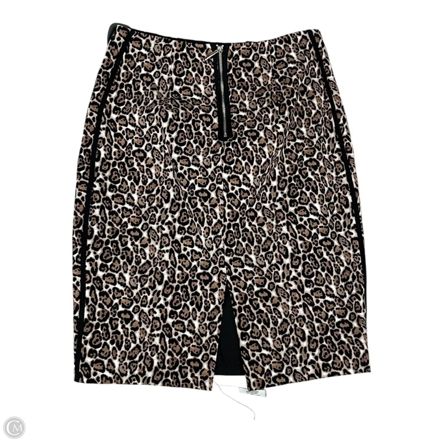 Skirt Midi By White House Black Market In Animal Print, Size: 4