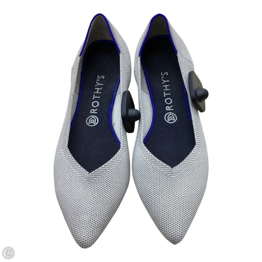 Shoes Flats By Rothys In Grey, Size: 10