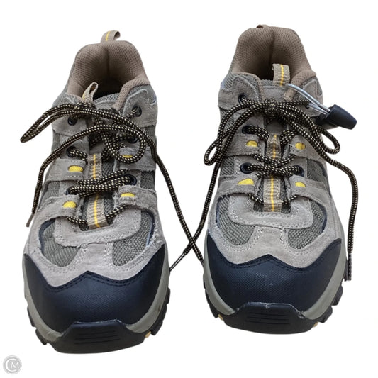 Shoes Hiking By Clothes Mentor In Brown, Size: 7