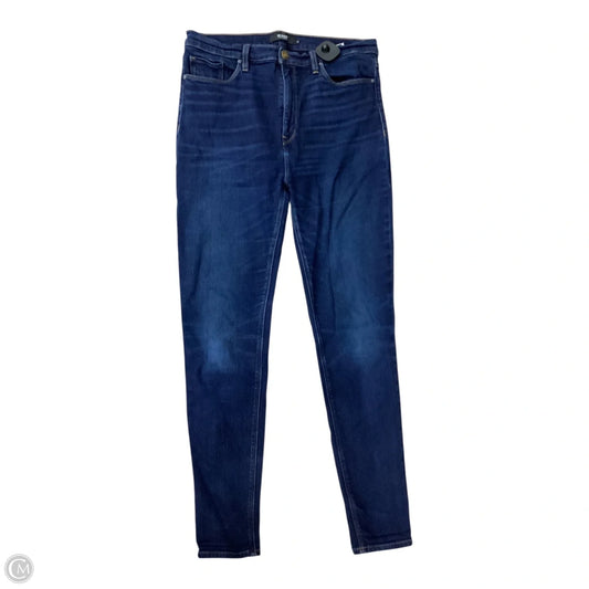 Jeans Skinny By Hudson In Blue Denim, Size: 10