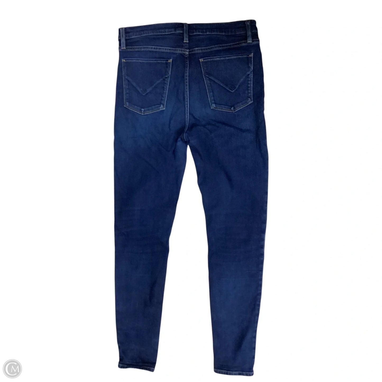 Jeans Skinny By Hudson In Blue Denim, Size: 10