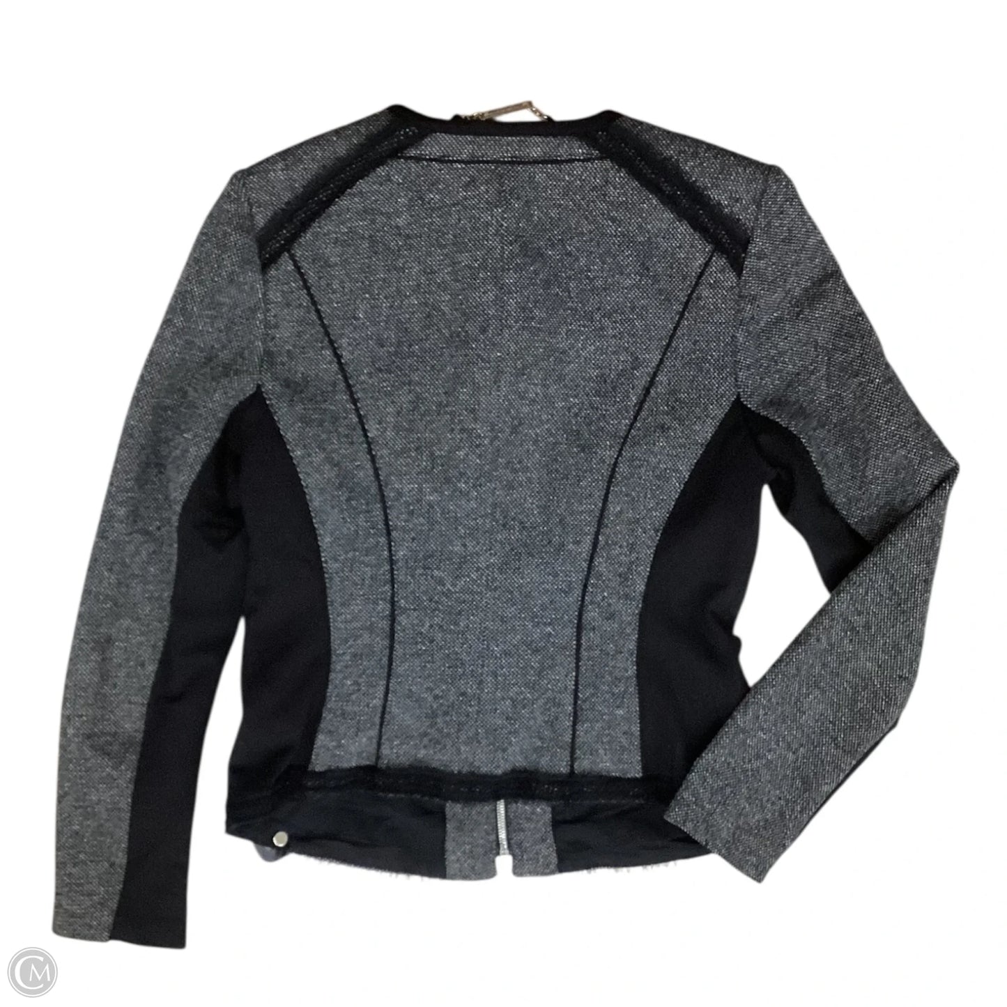 Blazer By White House Black Market In Black & Grey, Size: 8