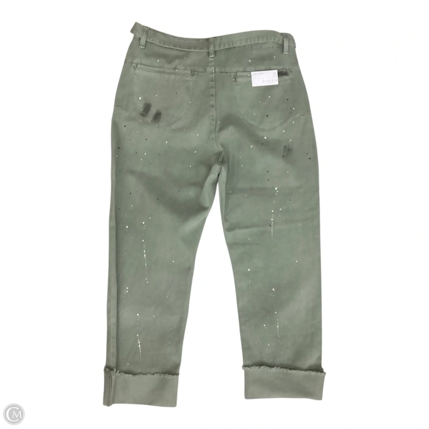 Jeans Boyfriend By Risen In Green, Size: 10