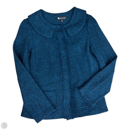 Blazer By Valerie Bertinelli In Black & Blue, Size: S