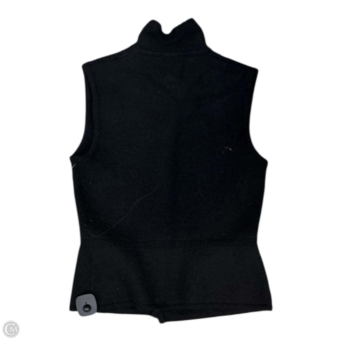 Vest Sweater By Cmc In Black, Size: S