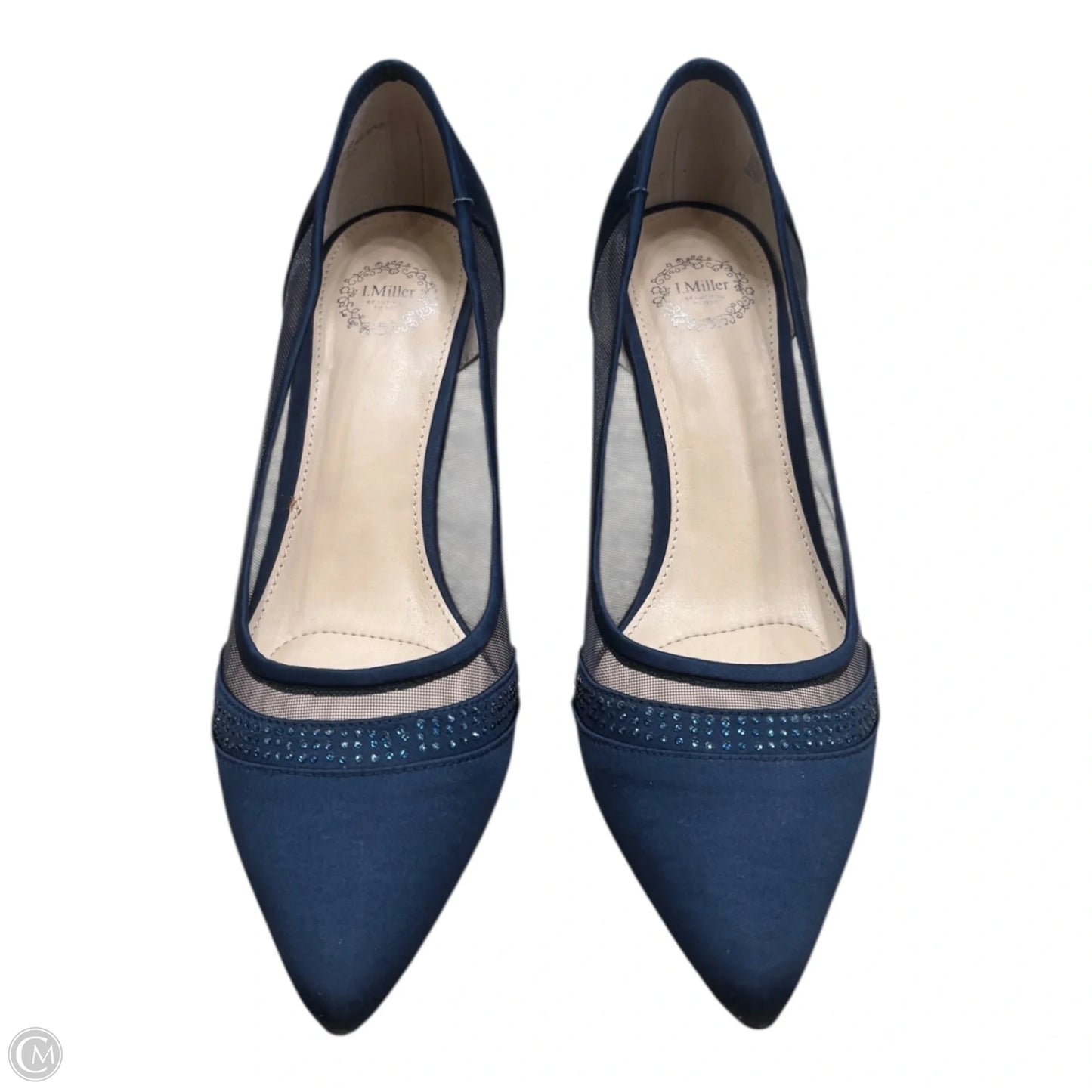 Shoes Heels Kitten By Cmc In Navy, Size: 7.5