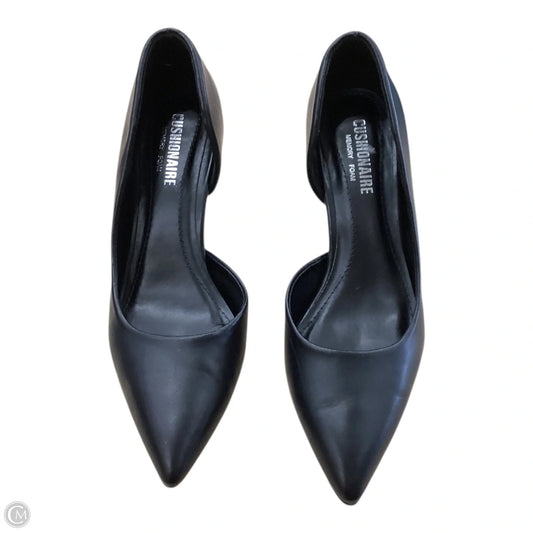 Shoes Heels Kitten By Cushionaire In Black, Size: 7