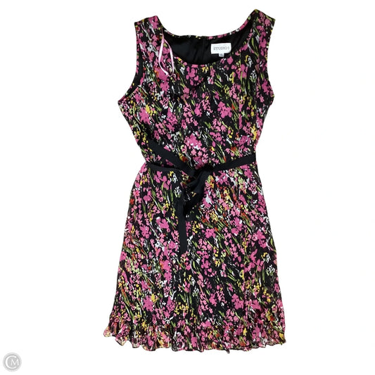 Dress Casual Midi By Studio 1 In Floral Print, Size: 1x