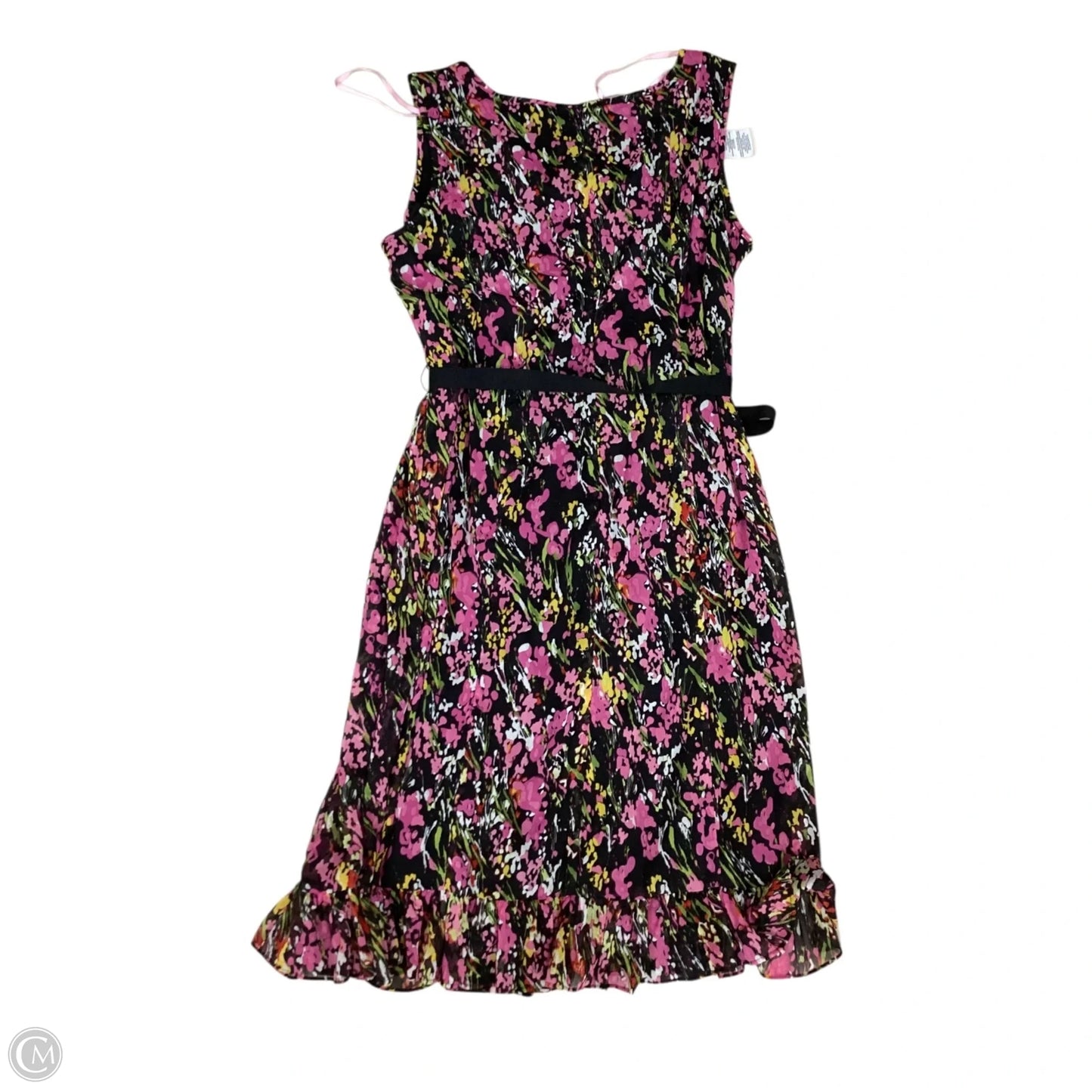 Dress Casual Midi By Studio 1 In Floral Print, Size: 1x