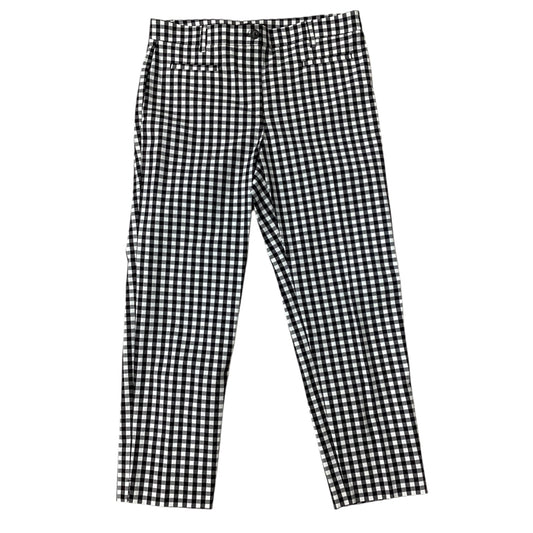 Pants Cropped By Ann Taylor In Plaid Pattern, Size: 8