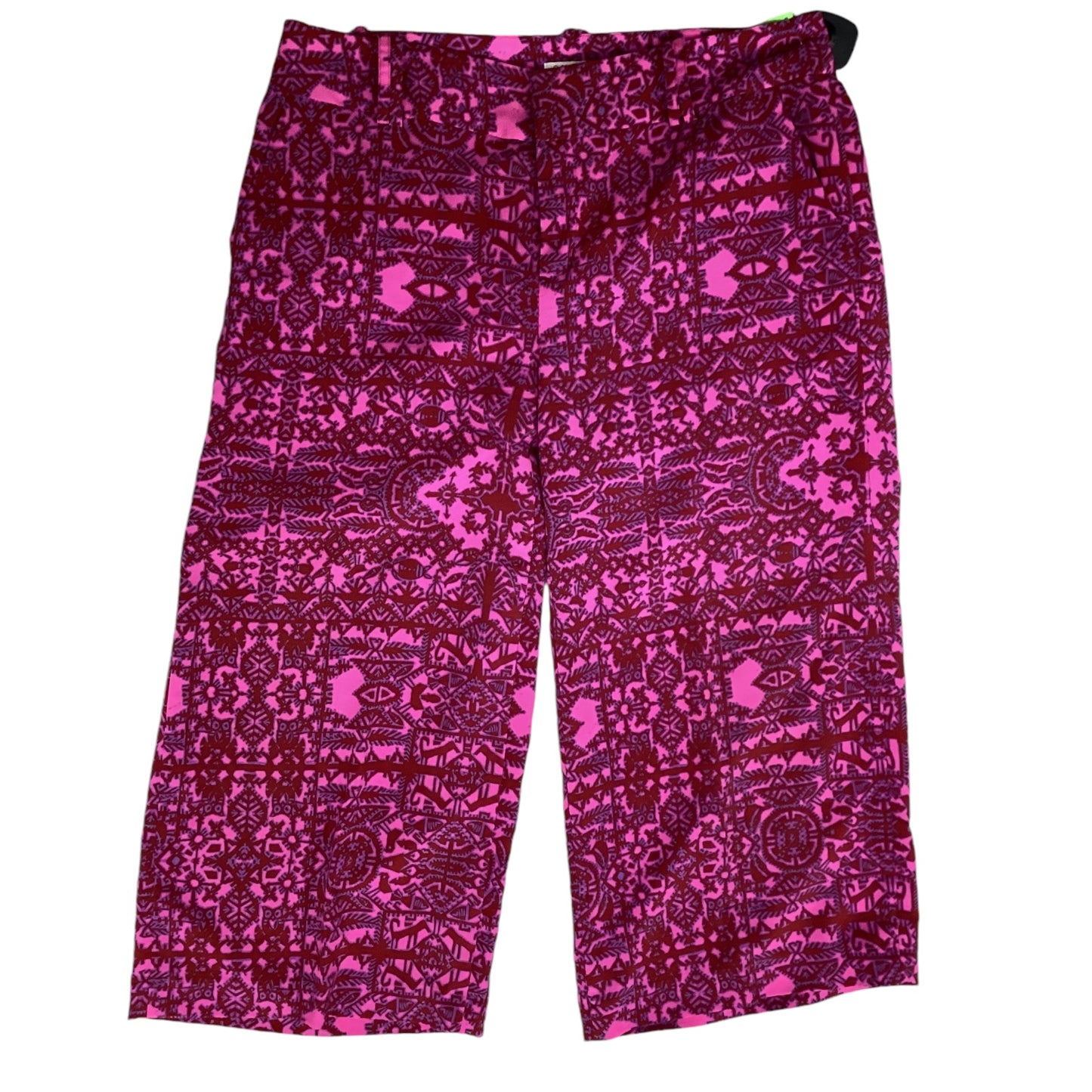 Pants Lounge By Coldwater Creek In Pink & Red, Size: 10