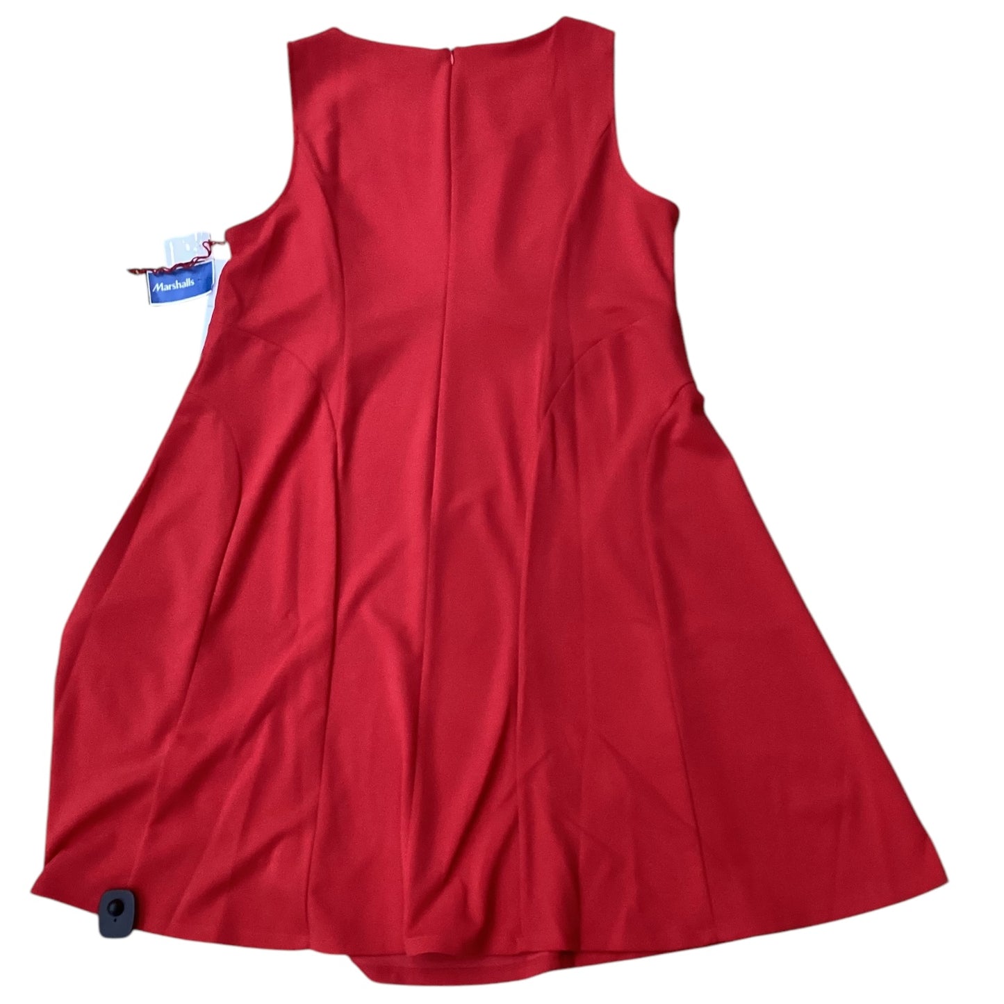 Dress Casual Midi By London Times In Red, Size: 1x