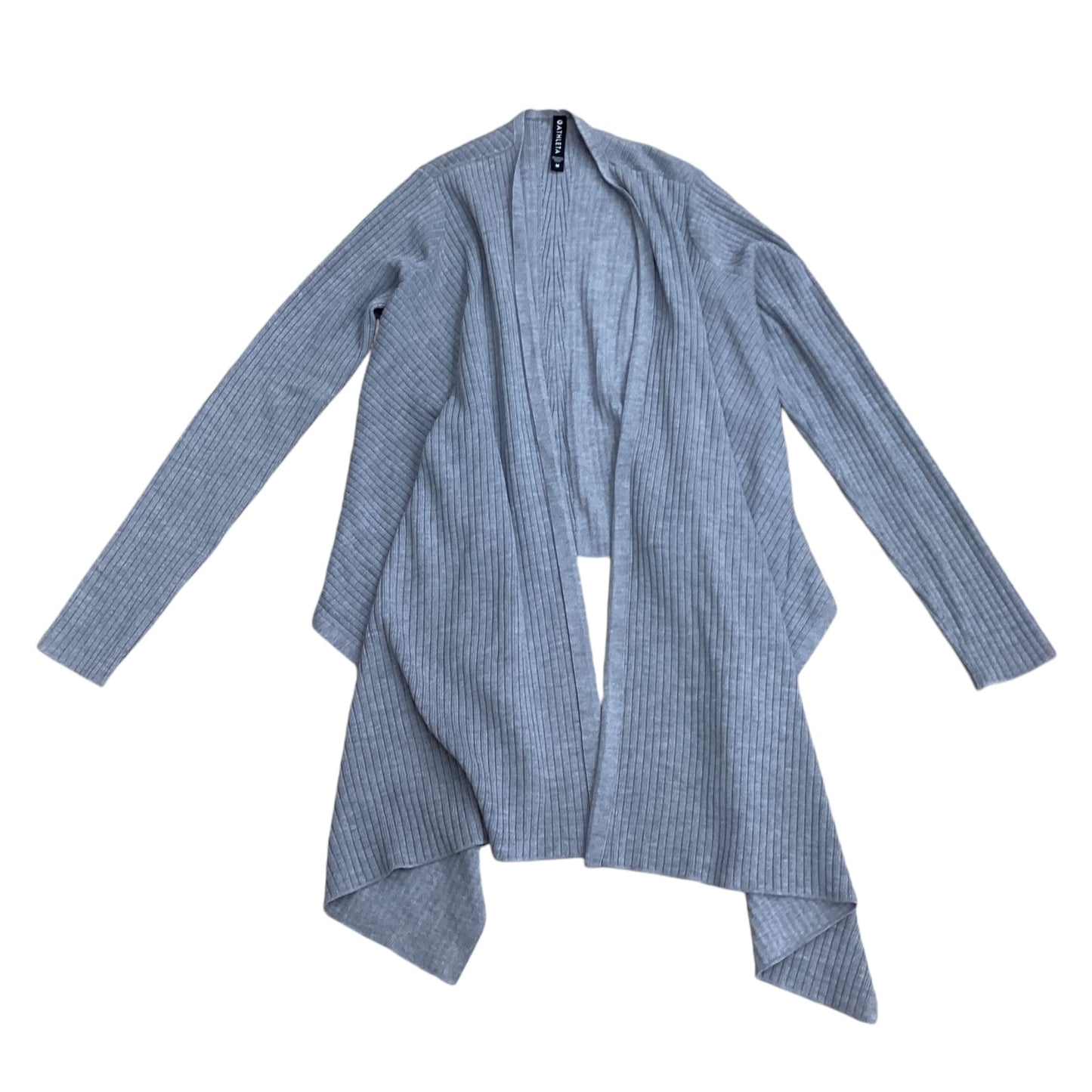 Sweater Cardigan Designer By Athleta In Grey, Size: M