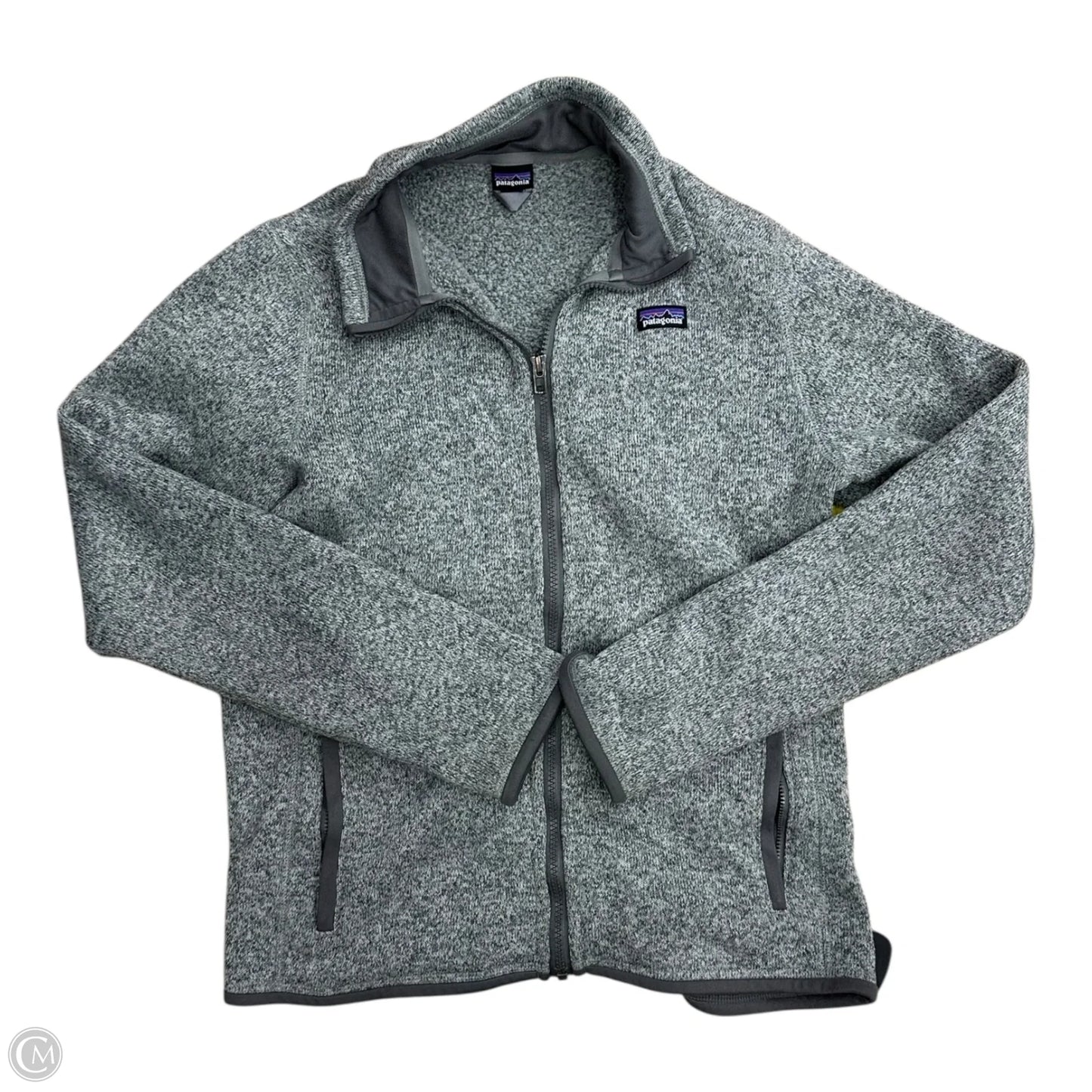 Athletic Jacket By Patagonia In Grey, Size: Xl