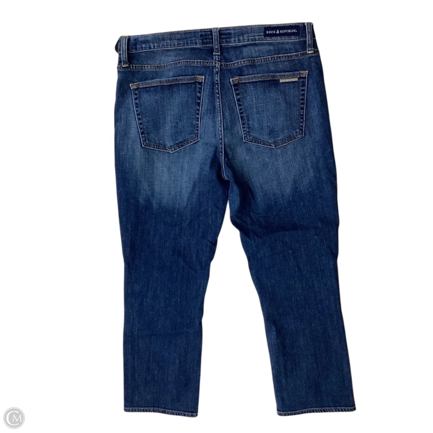 Jeans Boot Cut By Rock And Republic In Blue, Size: 14