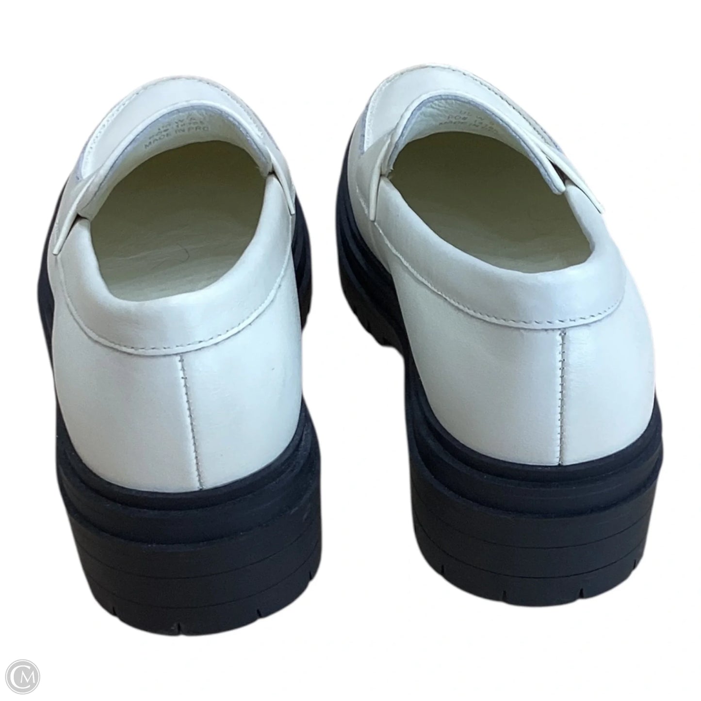 Shoes Heels Block By Quince In Cream, Size: 5