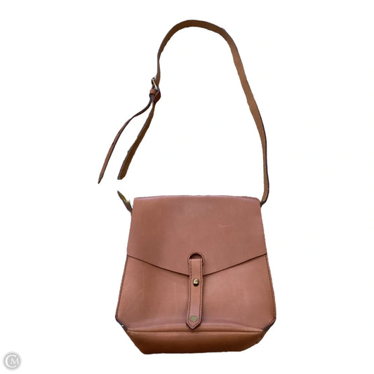 Crossbody Leather By Madewell, Size: Medium