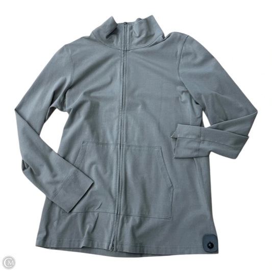 Athletic Jacket By Eileen Fisher In Taupe, Size: Lp