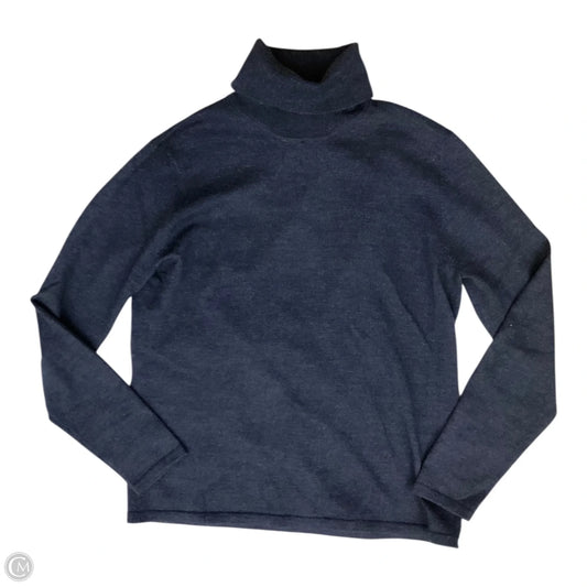 Sweater By Lauren By Ralph Lauren In Grey, Size: L