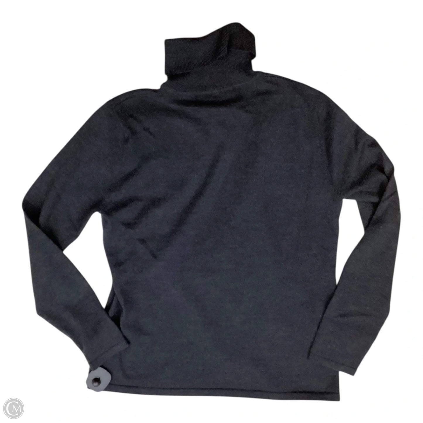 Sweater By Lauren By Ralph Lauren In Grey, Size: L