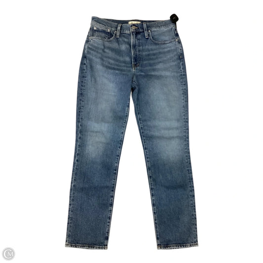 Jeans Straight By Madewell In Blue, Size: 6
