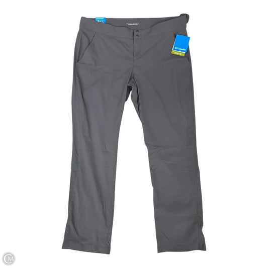 Athletic Pants By Columbia In Grey, Size: 16