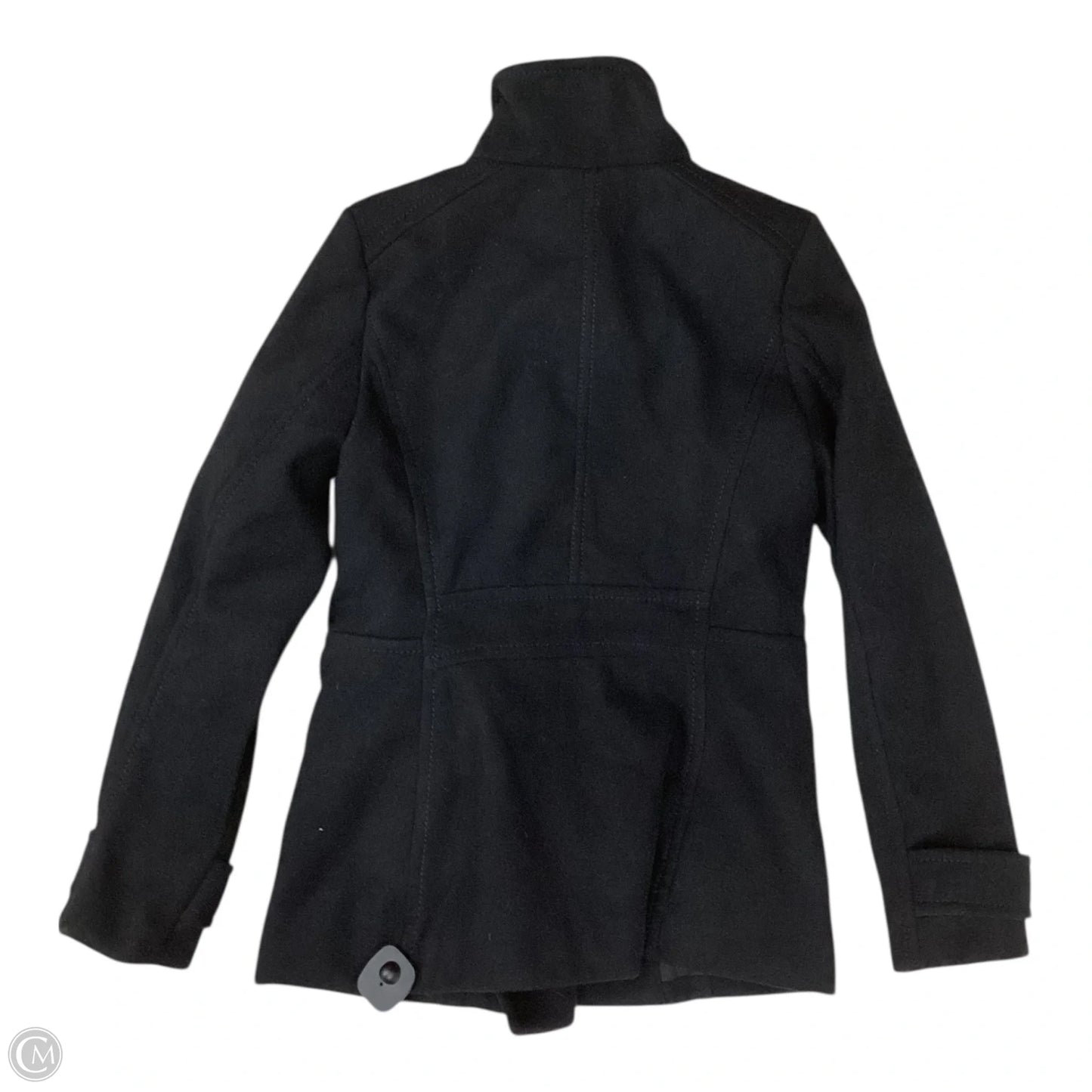 Coat Peacoat By H&m In Black, Size: 4