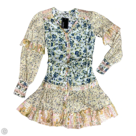 Dress Casual Short By Dex In Floral Print, Size: Xs