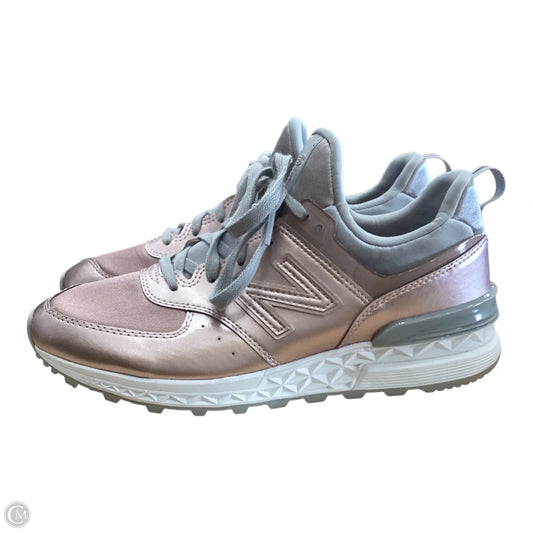 Shoes Athletic By New Balance In Pink & Silver, Size: 8
