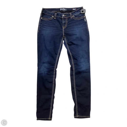 Jeans Straight By Silver In Blue, Size: 10