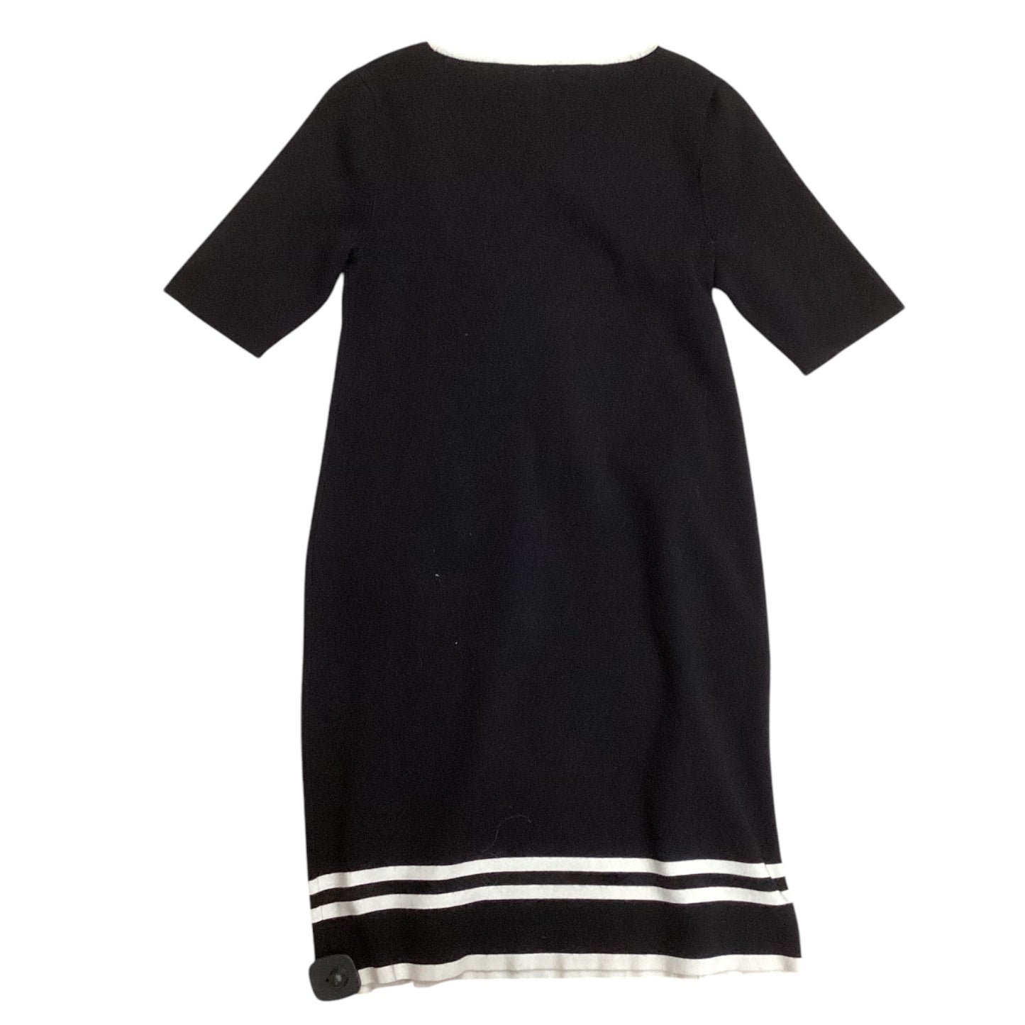 Dress Sweater By Anne Klein In Black, Size: S