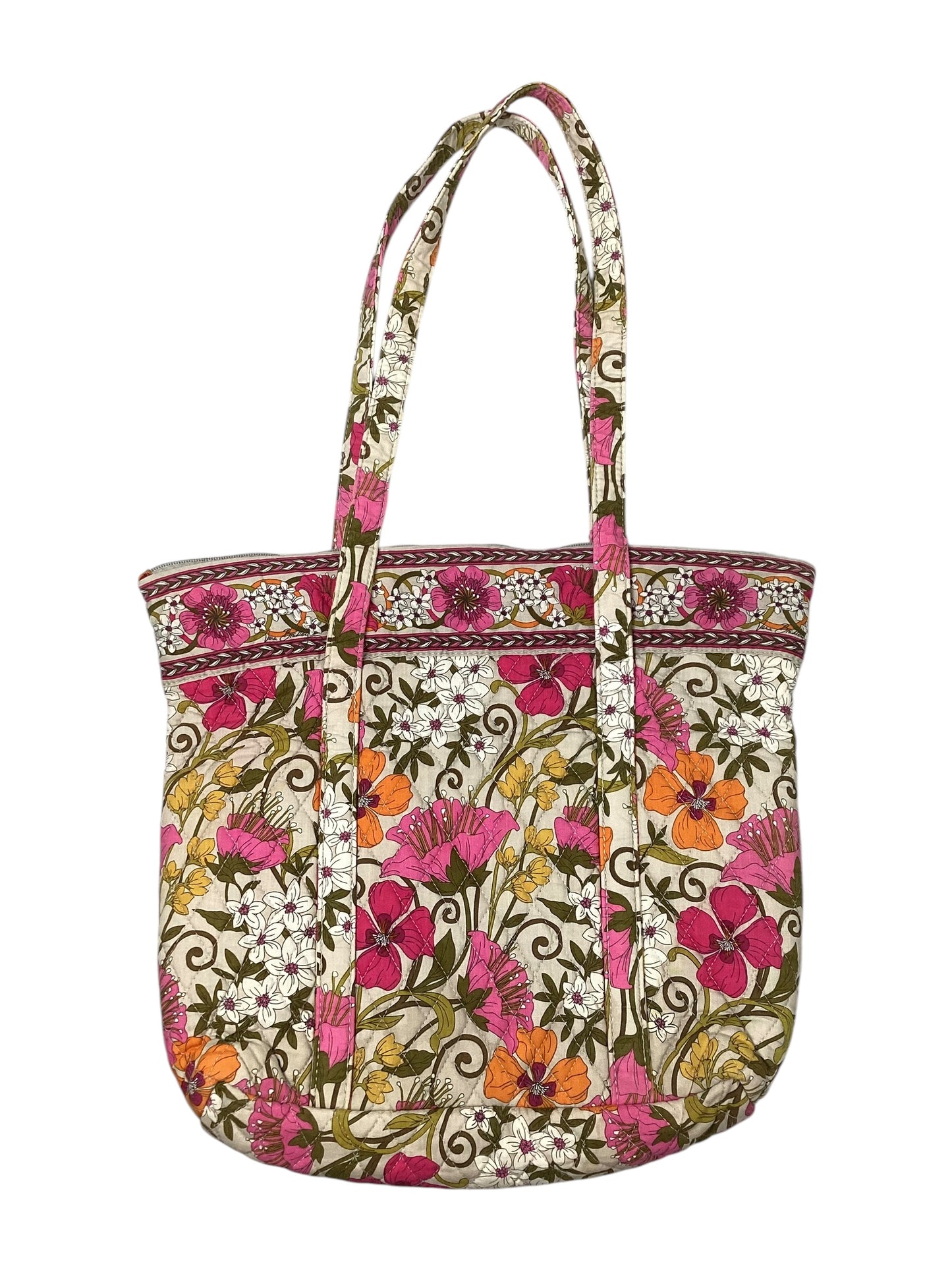 Handbag By Vera Bradley, Size: Large