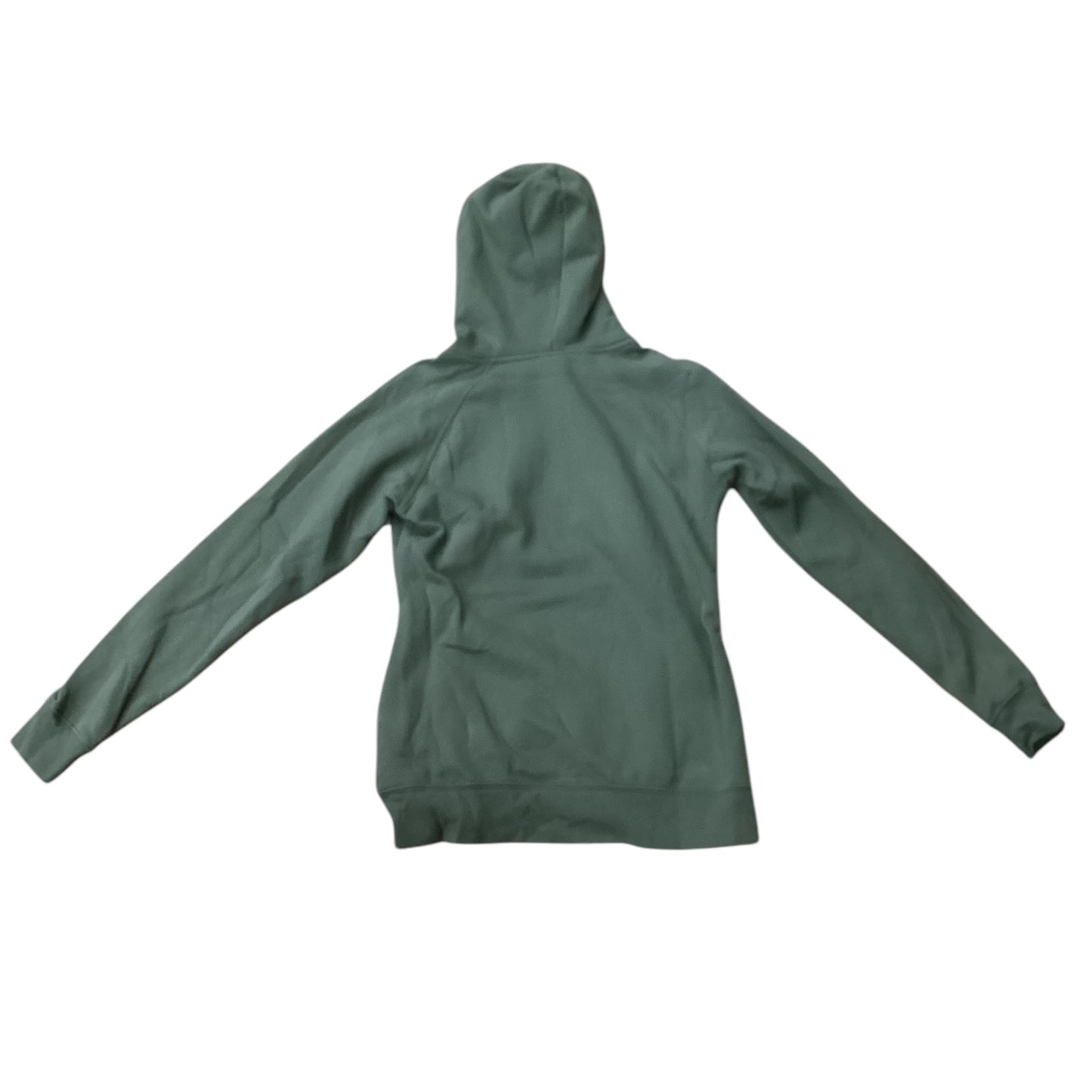 Athletic Sweatshirt Hoodie By The North Face In Green, Size: M