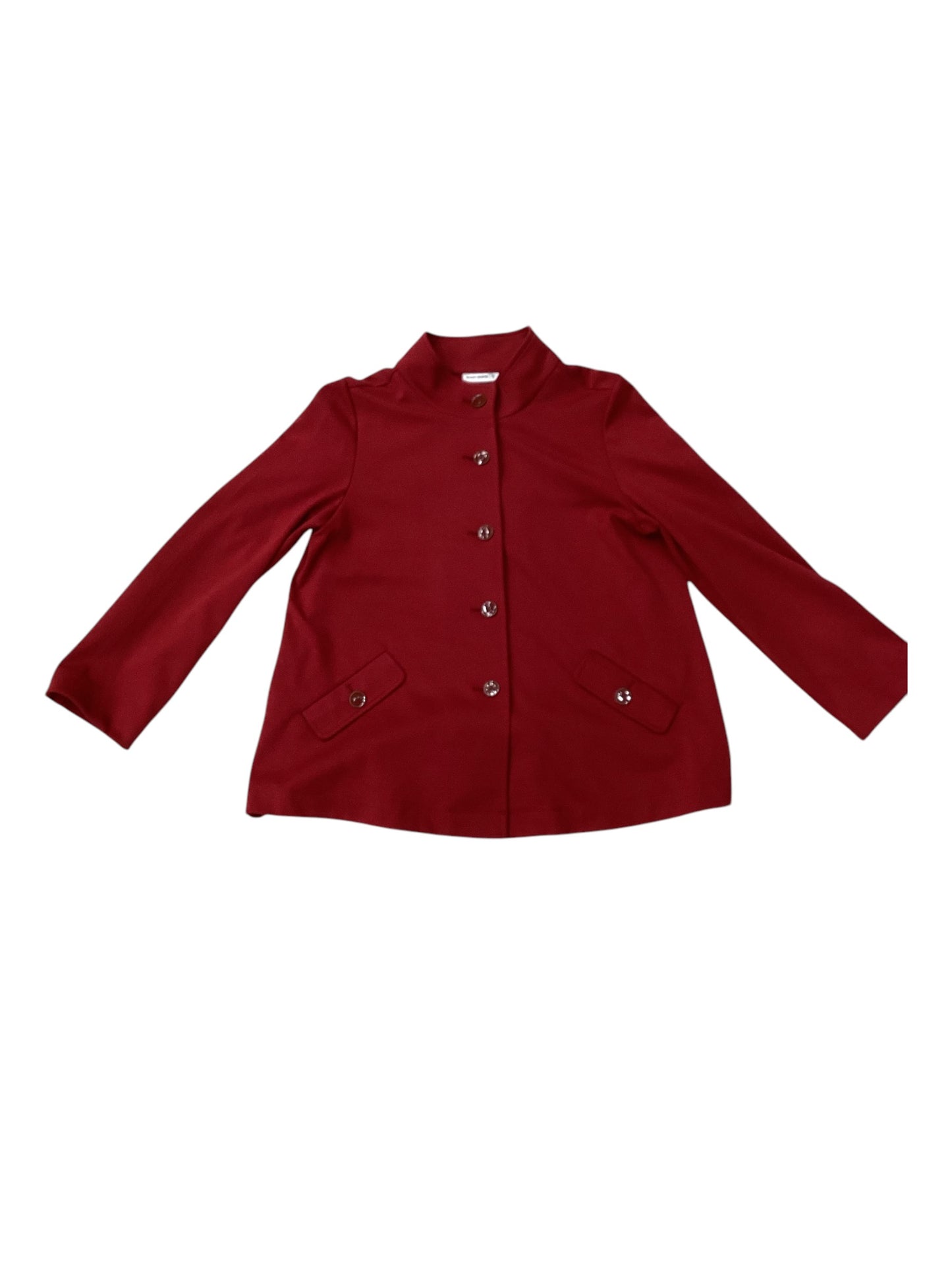 Blazer By Susan Graver In Red, Size: S