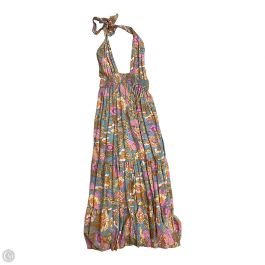 Dress Casual Maxi By Clothes Mentor In Multi-colored, Size: S